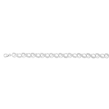 Load image into Gallery viewer, Sterling Silver &amp; 0.05Ct Diamond Bracelet