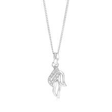 Load image into Gallery viewer, Sterling Silver &amp; Fancy Diamond Pendant