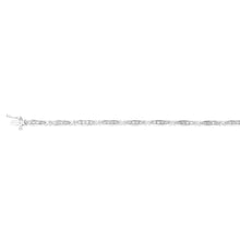 Load image into Gallery viewer, Sterling Silver &amp; 0.95 Carat Diamond Fancy Bracelet