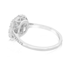 Load image into Gallery viewer, Luminesce Lab Grown 1/5 Carat Diamond Ring in Sterling Silver