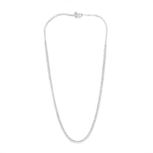 Load image into Gallery viewer, Luminesce Lab Grown 1/2 Carat Diamonds Necklace in Sterling Silver