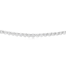 Load image into Gallery viewer, Luminesce Lab Grown 1/2 Carat Diamonds Necklace in Sterling Silver