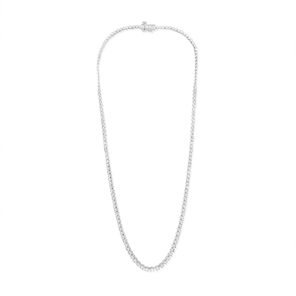 Luminesce Lab Grown 1 Carat Diamonds Necklace in Sterling Silver