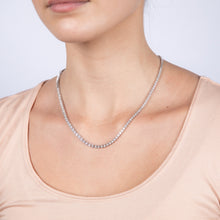 Load image into Gallery viewer, Luminesce Lab Grown 1 Carat Diamonds Necklace in Sterling Silver