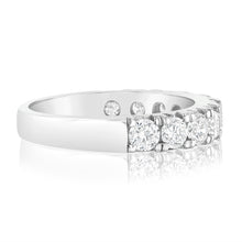 Load image into Gallery viewer, Luminesce Lab Grown 1.5 Carat Diamond Eternity Ring in Sterling Silver