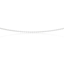 Load image into Gallery viewer, Sterling Silver Fancy Diamond Cut 45cm Chain