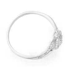 Load image into Gallery viewer, Sterling Silver Alluring Diamond Ring