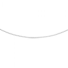 Load image into Gallery viewer, Sterling Silver 42+3cm Dicut Bead Chain