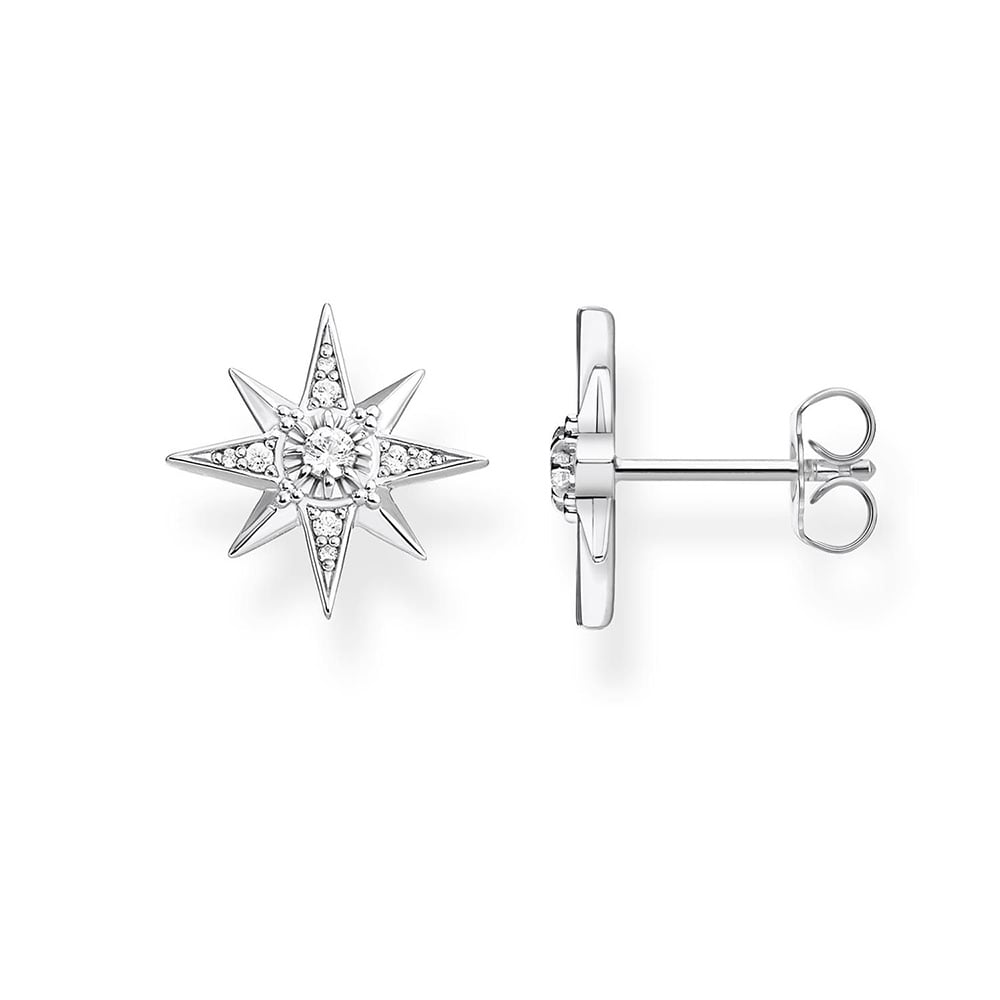 Sterling Silver Thomas Sabo Magic Star Stud Earrings