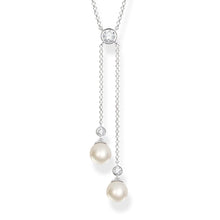 Load image into Gallery viewer, Sterling Silver Thomas Sabo Freshwater Pearl Necklace