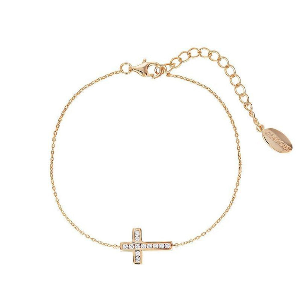 Georgini Rose Gold Plated Sterling Silver Spiritus Bracelet