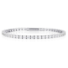 Load image into Gallery viewer, Georgini Sterling Silver 3mm Selena Tennis Bracelet