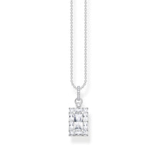 Load image into Gallery viewer, Thomas Sabo Heritage Sterling Silver CZ Pendant on 40-45cm Chain