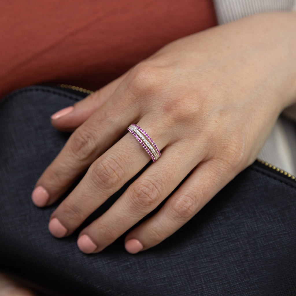 Sterling Silver Fancy Patterned Ring