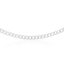 Load image into Gallery viewer, Sterling Silver Curb 300 Gauge 55cm Chain