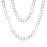 Sterling Silver Curb 250 Gauge 55cm Chain – Silver Chic