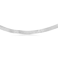 Load image into Gallery viewer, Sterling Silver Magic 8mm Herringbone 45cm Chain