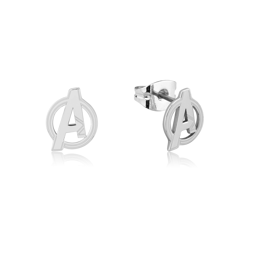 Disney Sterling Silver Disney The Avengers Stud Earrings