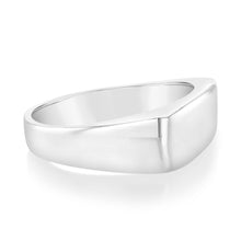 Load image into Gallery viewer, Sterling Silver Plain Signet Ring