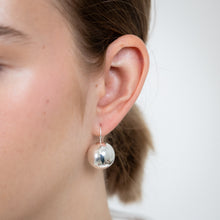 Load image into Gallery viewer, Sterling Silver Polished 16mm Ball Leverback  Earrings