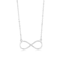 Load image into Gallery viewer, Sterling Silver Infinity Pendant on 40+5cm Chain