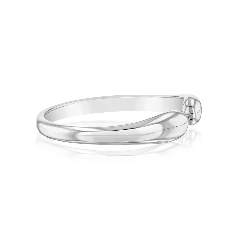 Sterling Silver Polished Open Ring