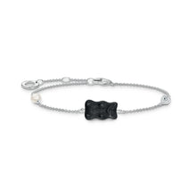 Load image into Gallery viewer, Thomas Sabo Sterling Silver Haribo Black Bear 16-19cm Bracelet