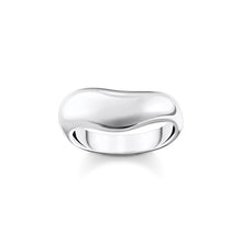 Load image into Gallery viewer, Thomas Sabo Sterling Silver Bold Organic Wave Ring