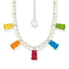 Load image into Gallery viewer, Thomas Sabo Sterling Silver Haribo Mixed Bears Pearl 42-50cm Chain