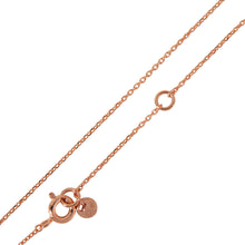 Load image into Gallery viewer, Michael Kors 14ct Rose Gold Plated Stainless Steel Premium Mixed Stone Pendant with Chain